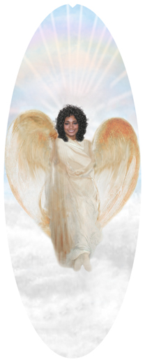 DNSA18-119-BL Angel (AA) Clouds Blue